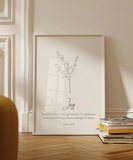 Çerçevesiz Poster Joy Temalı İnanç ve Motivasyon