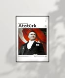 Çerçevesiz Poster Ebedi Başkomutan