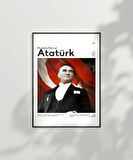 Çerçevesiz Poster Ebedi Başkomutan