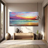 Günbatımının Şiiri Kanvas Tablo