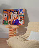 Çerçevesiz Poster Kedilerle Şehir Hikayesi