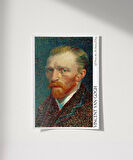 Çerçevesiz Poster Vincent Van Gogh Kişisel Portre