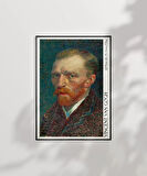 Çerçevesiz Poster Vincent Van Gogh Kişisel Portre