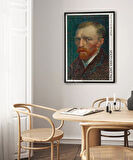 Çerçevesiz Poster Vincent Van Gogh Kişisel Portre