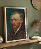 Çerçevesiz Poster Vincent Van Gogh Kişisel Portre