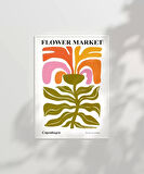 Çerçevesiz Poster Copenhagen Flower
