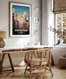 Çerçevesiz Poster Çin'in Teknoloji Başkenti Shenzhen