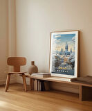 Çerçevesiz Poster Oslo Kış Manzarası