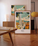 Çerçevesiz Poster Toskana’nın İncisi Pisa