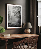 Çerçevesiz Poster Sisli Yolculuk