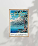 Çerçevesiz Poster Hiroaki Takahashi Yamanaka Gölü'nden Fuji Dağı