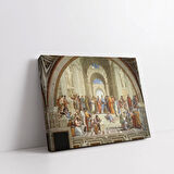 Atina Okulu Kanvas Tablo