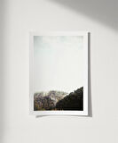 Çerçevesiz Poster Sislerin Ardındaki Orman