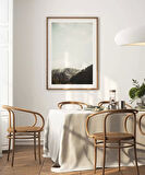 Çerçevesiz Poster Sislerin Ardındaki Orman