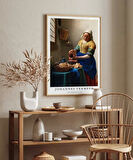 Çerçevesiz Poster Johannes Vermeer Süt Boşaltan Kadın