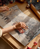 Çerçevesiz Poster Nostaljik Tramvay