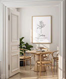 Çerçevesiz Poster Gentleness Temalı Minimalist