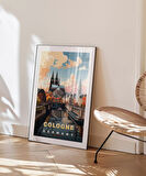 Çerçevesiz Poster Ren Nehri'nin İncisi