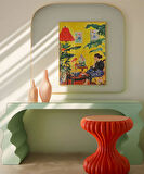 Çerçevesiz Poster Tropikal Sıcaklık