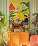 Çerçevesiz Poster Tropikal Sıcaklık