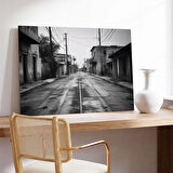 Boş Sokak Kanvas Tablo