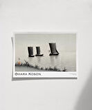 Çerçevesiz Poster Ohara Koson Balıkçı Teknesi