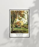 Çerçevesiz Poster Paul Cézanne Jas de Bouffan'da Kestane Ağaçları ve Çiftlik 2