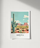 Çerçevesiz Poster Arizona Çölün Simgesi