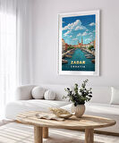 Çerçevesiz Poster Zadar Hırvatistan Kıyı Manzarası