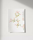 Çerçevesiz Poster Çiçeklerin Fısıltısı