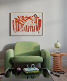 Çerçevesiz Poster Turuncu Rüyası