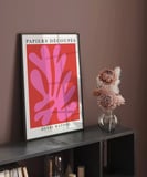 Çerçevesiz Poster Matisse Papiers Découpés No 1