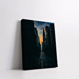 Yeşil Yalnızlık Kanvas Tablo