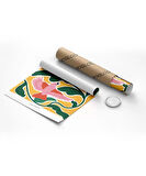 Çerçevesiz Poster Uçuşan Renkler