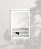 Çerçevesiz Poster Özgürlüğe Kanat Çırpışı