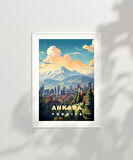 Çerçevesiz Poster Türkiye’nin Kalbi