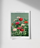 Çerçevesiz Poster L. Prang Çiçekler