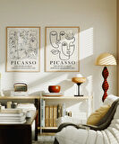 Çerçevesiz Poster Picasso İlhamlı 2'li