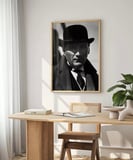 Çerçevesiz Poster Kararlılığın Gölgesi