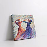 Dansın Özgürlüğü Kanvas Tablo