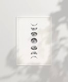 Çerçevesiz Poster Ay Işığının Ritmi
