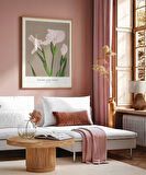 Çerçevesiz Poster Ogawa Kazumasa Beyaz Süsen