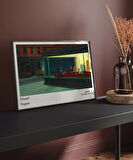 Çerçevesiz Poster Edward Hopper Nighthawks