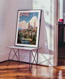 Çerçevesiz Poster Romantizmin Şehri