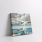 Deniz Feneri Serenadı Kanvas Tablo