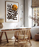 Çerçevesiz Poster Flower Market