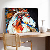 At Rönesansı Kanvas Tablo