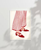 Çerçevesiz Poster Topuklu Şıklık