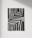 Çerçevesiz Poster Geometrik Soyut Sanat