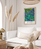 Çerçevesiz Poster Van Gogh Irıses No 1